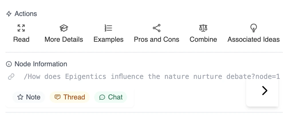 Empty Knowledge Graph Visualization